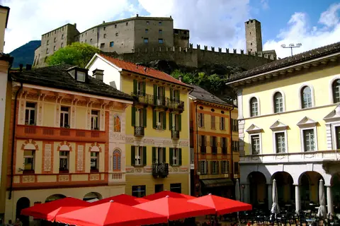 Ansicht von Bellinzona