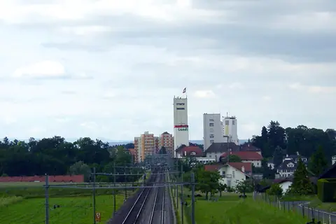 Ansicht von Düdingen