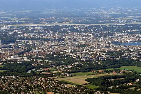 Ansicht von Genf