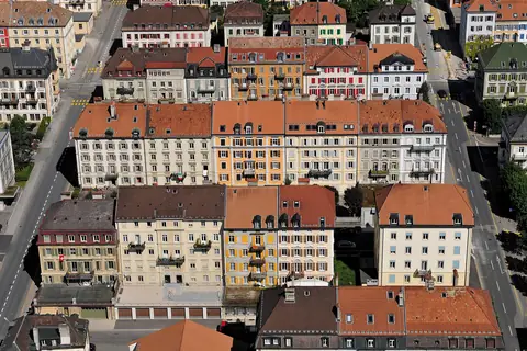 Ansicht von La Chaux-de-Fonds