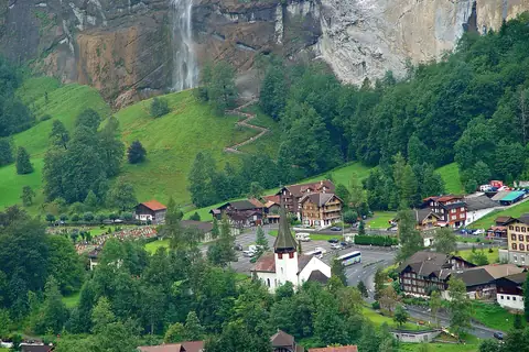Ansicht von Lauterbrunnen