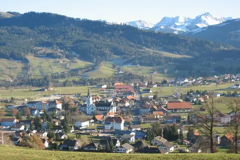Ansicht von Plaffeien