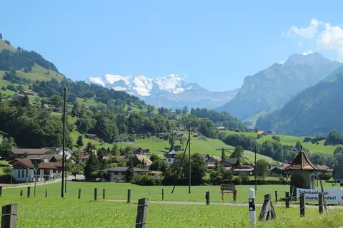 Ansicht von Reichenbach im Kandertal
