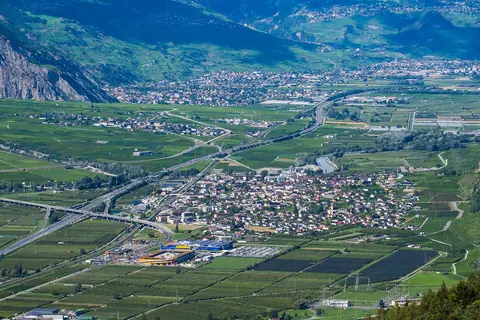 Ansicht von Riddes