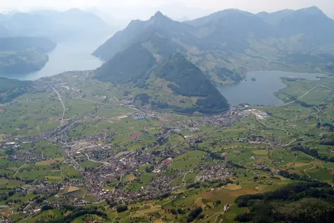 Ansicht von Schwyz