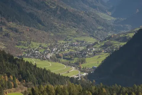 Ansicht von Val de Bagnes